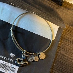Alex and Ani Anchor Charm Bangle
